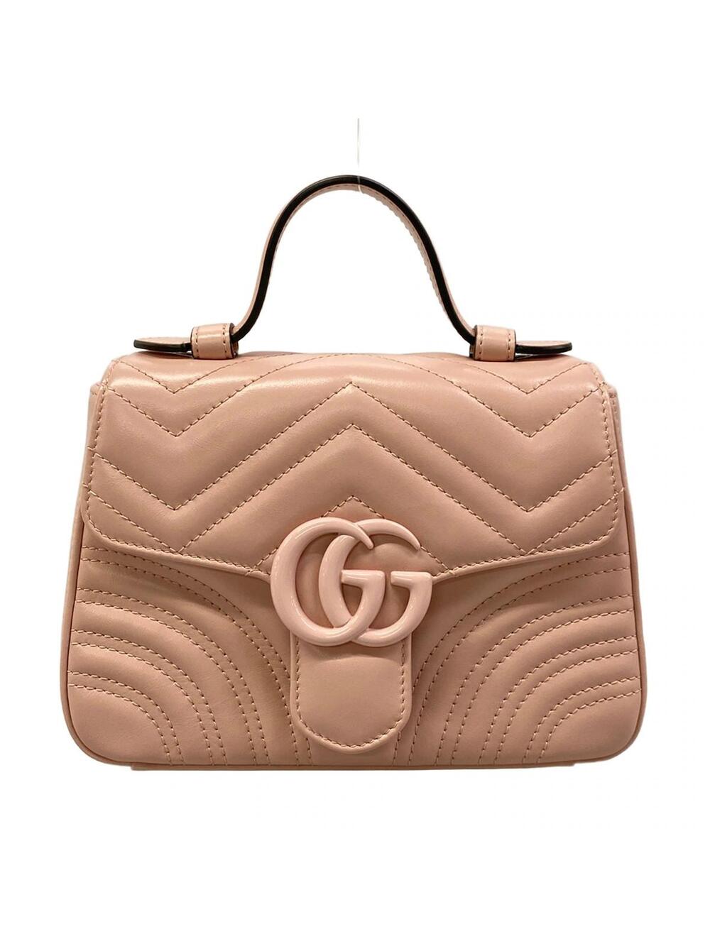 Gucci Gg Marmont Mini Top Handle Bag #376962G15B